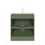 Ensemble de meuble-lavabo autoportant 30 po Aurilla en vert forêt avec plateau en quartz de Carrare blanc Aurilla-1377592122-1605858375