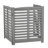 Kellan Outdoor 3-Panel Wooden Privacy Screen-112297031