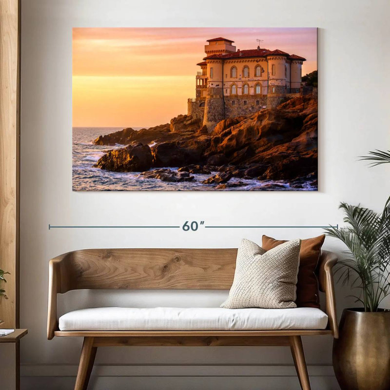 Lilie Boccale Castle, H 34 po x l 51 po