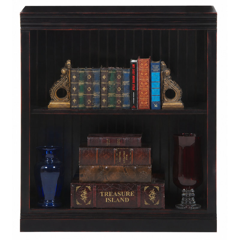 Sherita Bookcase, European Burnt Black, (1 Shelf) 36” H x 32” W x 14.25” D