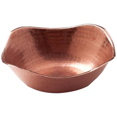 3-Piece 100% Recycled Copper Mixing Bowl Set