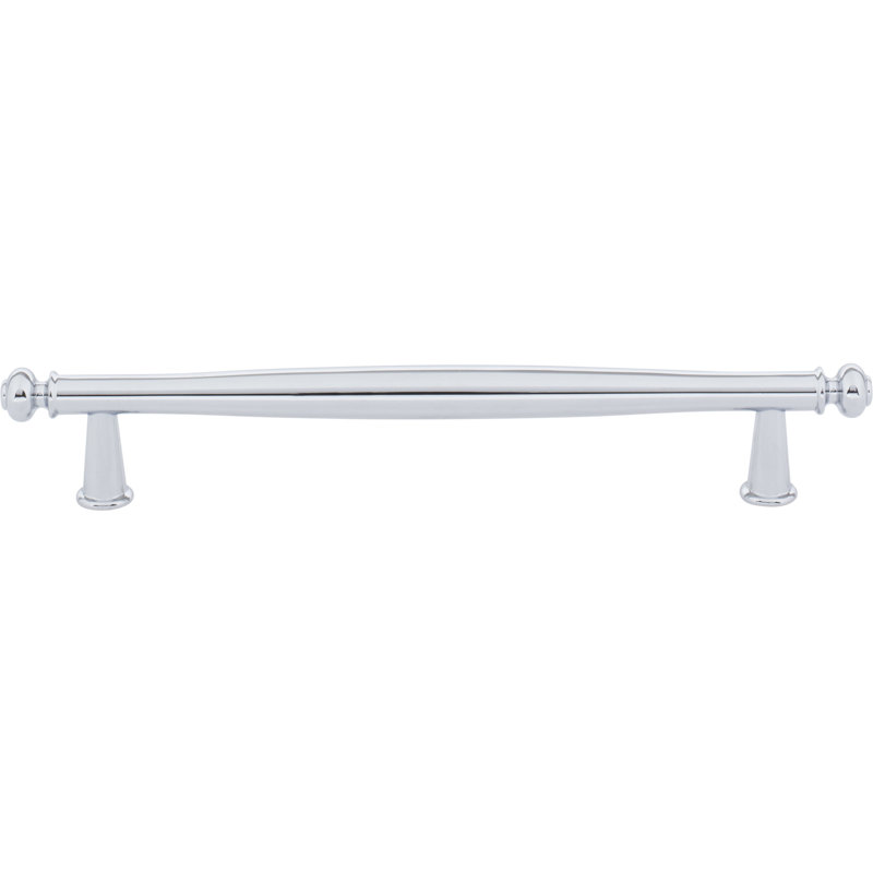 Coddington Bar Pull, Polished Chrome, 6 5/16" Center To Center