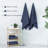 Martex Ultimate 2 Pack Bath Sheet Estate Blue Towel Set-116102879