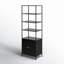 Bibliothèque de rangement H 72 po x l 24 po x P 16 po Springer