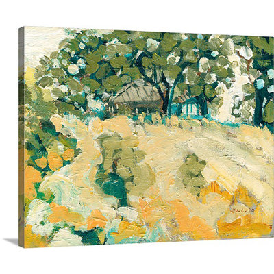 «Noleen A Morning Walk», reproduction d'art sur toile