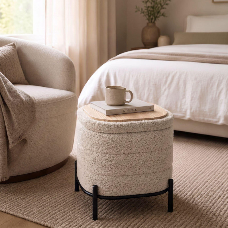Luxe 38 Wide Ottoman