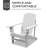 Wooden Adirondack Chair, Classic Patio Chair With Cup Holder-246550475