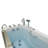 Ella Elite 30"x52" Acrylic Hydro Massage Walk-In Bathtub with Left Inward Swing Door, Heated Seat, 5 Piece Fast Fill Faucet, 2" Dual Drain-63986102