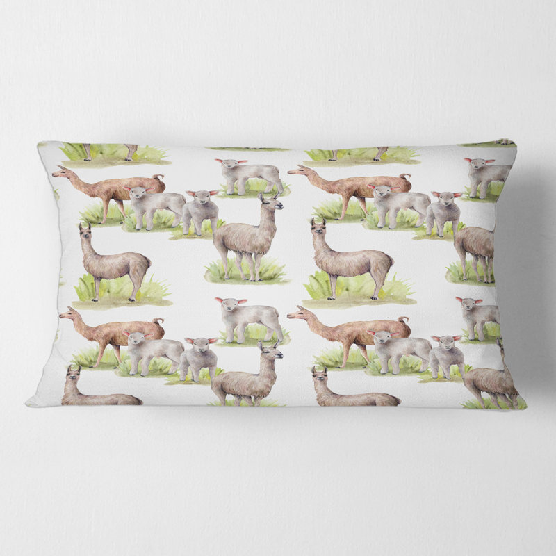 Animal Print Throw Pillow
