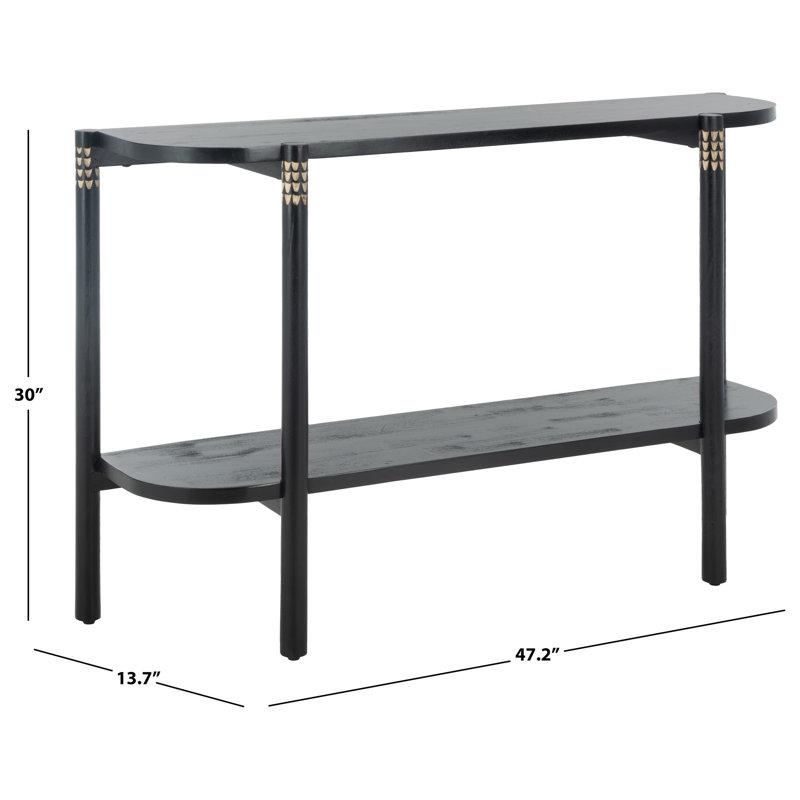 Othniel 47.2'' Solid Wood Console Table