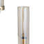 Lampe d'appoint en métal doré 9 po x 5 po x 33 po Andrees