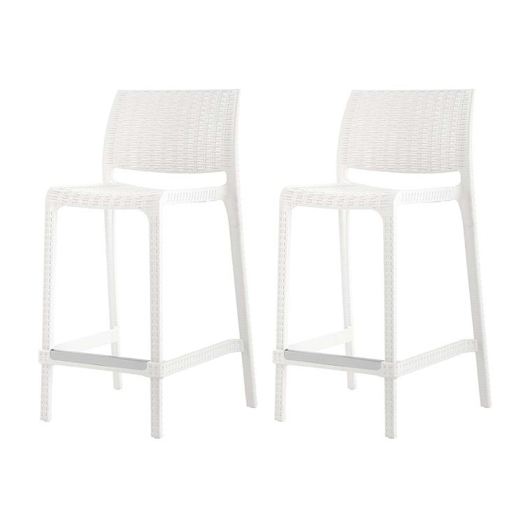 Nenko 25.6" Resin Counter Stool