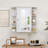 Jeaniene 26 " W X 25 " H Surface Yes Medicine Cabinet with Mirror