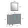 42" Single Bathroom Vanity with Top with Mirror