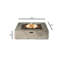 42'' x 42'' Fire Pit Accessory
