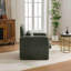 Fauteuil d'appoint moderne, fauteuil de salle à manger en tissu Boucle