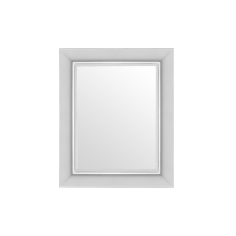 Ghost Flat Metallic Polycarbonate Wall Mirror, Chrome