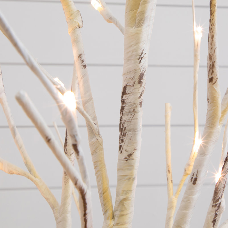 Arbre de Noël artificiel illuminé 4 pi Ilenas - support inclus