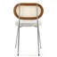 Chaise d'appoint en tissu à dossier bas-93021889
