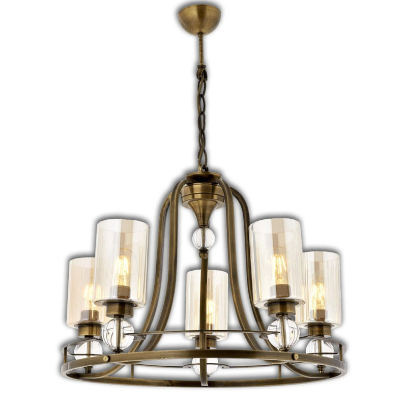 Lustre antique 5 lumières