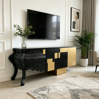 Meuble télé de luxe de style français
