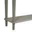 Table d'entrée avec 4 tiroirs, console rétro avec tablette ouverte pour les entrées, les salons et les couloirs (gris délavé)