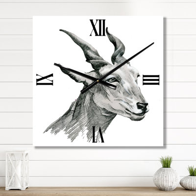 Metal Wall Clock