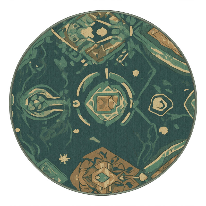 Winds Of Destiny Rug, Round 7'