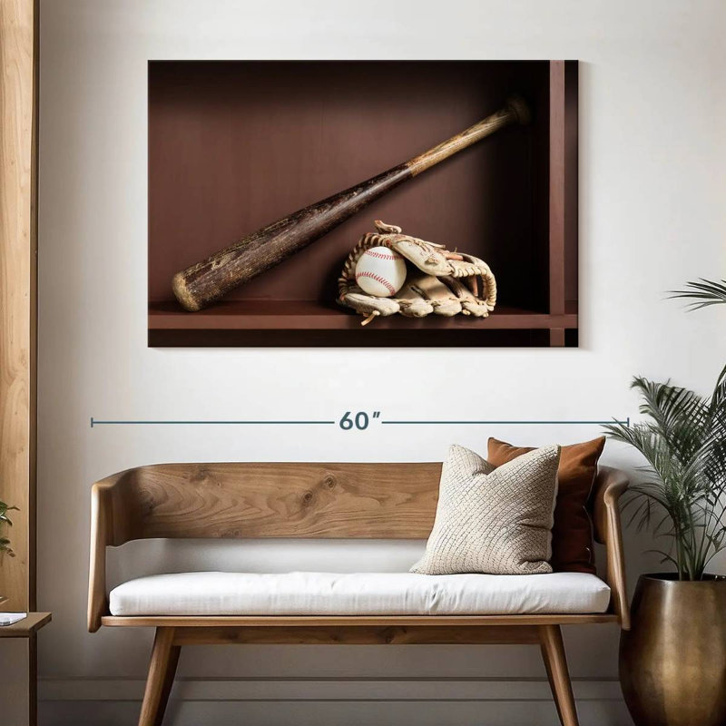Sireci Old Time Baseball, 32" H x 48" W