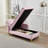 Velvet Upholstered Storage Bench-1389126613