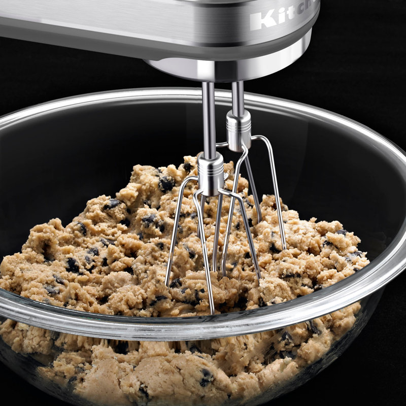 Kitchenaid 7-Speed Hand Mixer with Turbo Beaters II in Contour Silver, Contour Silver