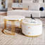 Table basse 2 pièces Modern Modern White-1213648