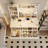Vanity Desk with Adjustable Lighting,Mirror,Stool