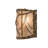 Rustic Lodge Flush Mounted Sconce-125006221-125006222