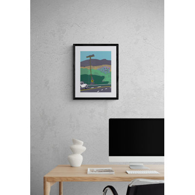 Deborah Blum " Sunset Near The Beach " by Deborah Blum