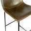 Williams Upholstered Counter Stool with Metal Frame-30896586