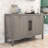 Sideboard Buffet with 2 Doors and Shelf-950407806