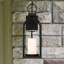 Lanterne murale d'extérieur 1 lumière Savoy House Hamilton en noir mat-1952129245