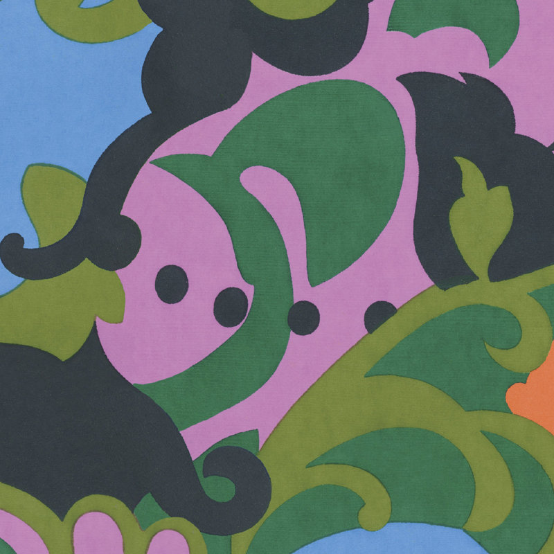 Pop Paisley Wallpaper Roll