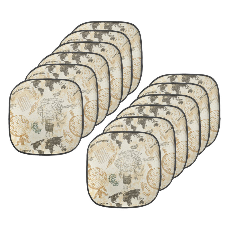 Coussin de siège rétro pour l'extérieur