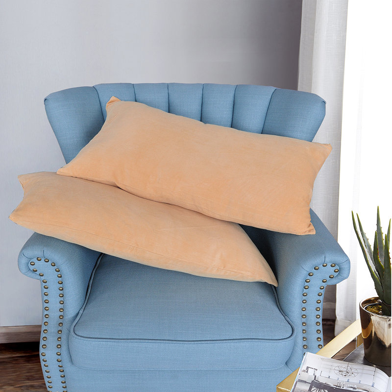 Rectangular Pillow Cover, Salmon