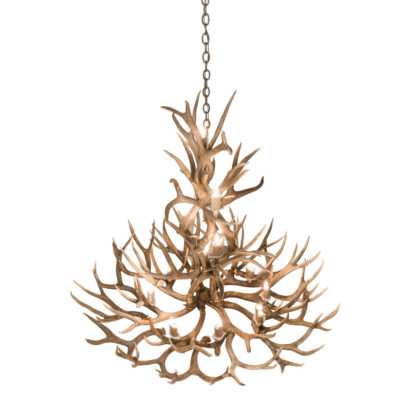 Rustic Lodge 12 - Light Chandelier