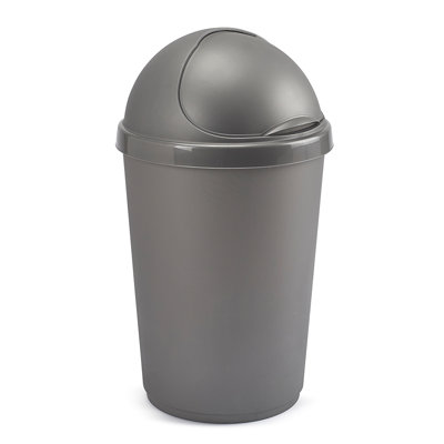 Whitefurze Plastic Rubbish Bin