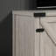 Meuble télé avec 2 tablettes de rangement ouvertes et 2 armoires de rangement pour téléviseur de 60 po ou moins