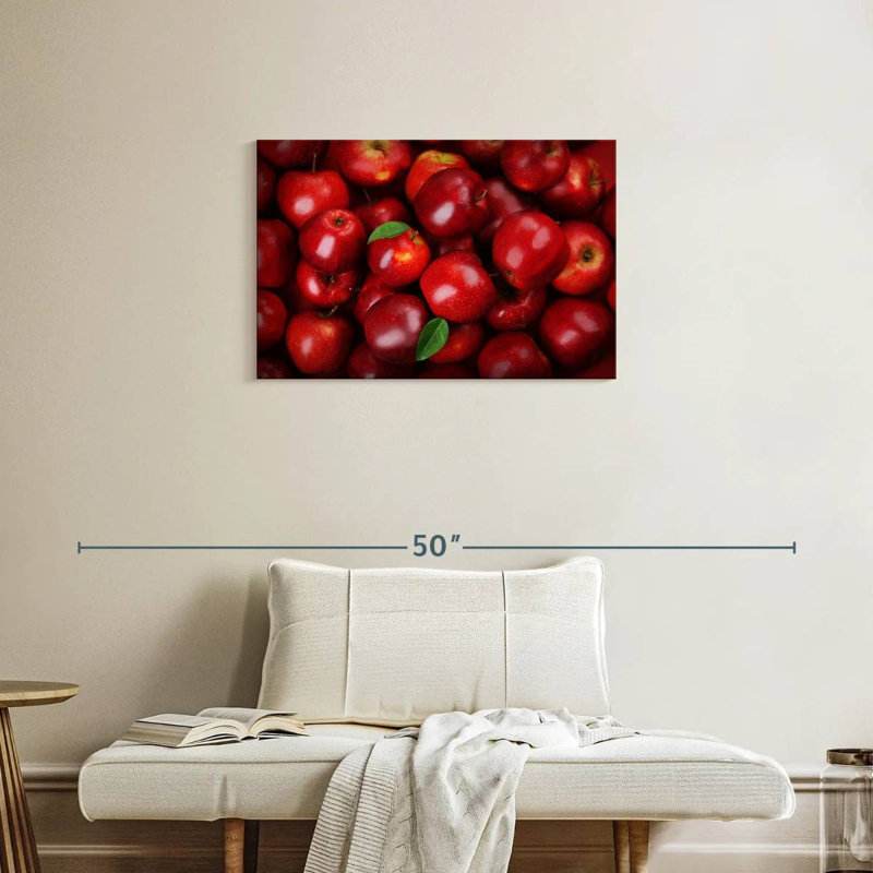 Pommes rouges fraîches Yarlin, H 20 po x l 30 po