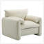 Fauteuil d'appoint simple en chenille de style moderne avec méridienne et canapé-lit pour salon, chambre à coucher-1636882445