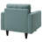 Rea Upholstered Fabric Armchair In Laguna-121931331