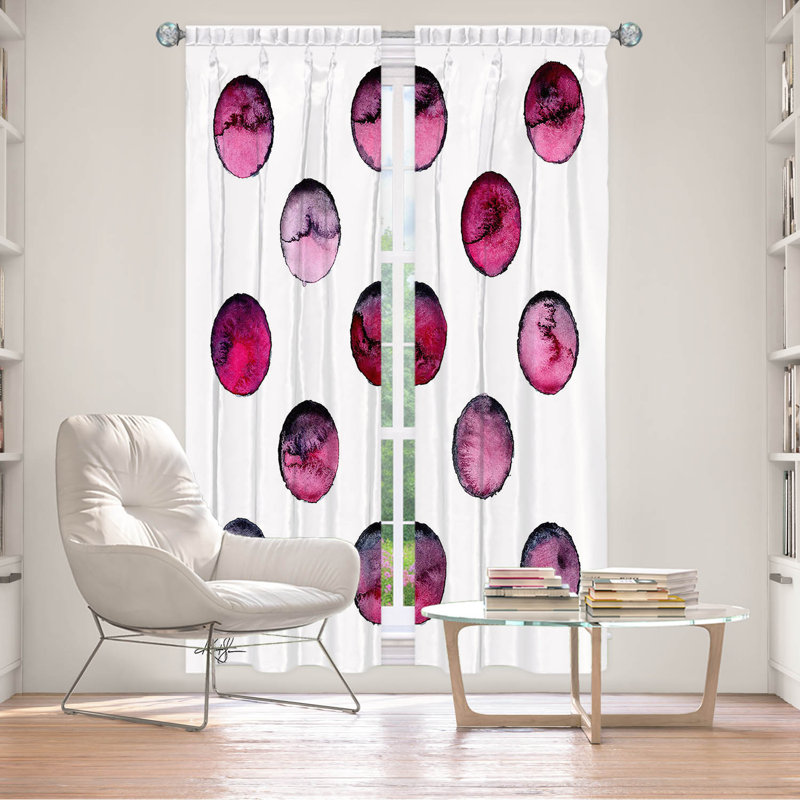Room Darkening Curtain Pair, 20" W x 61" L