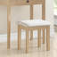 Ensemble coiffeuse et tabouret de maquillage Moniys-634910871