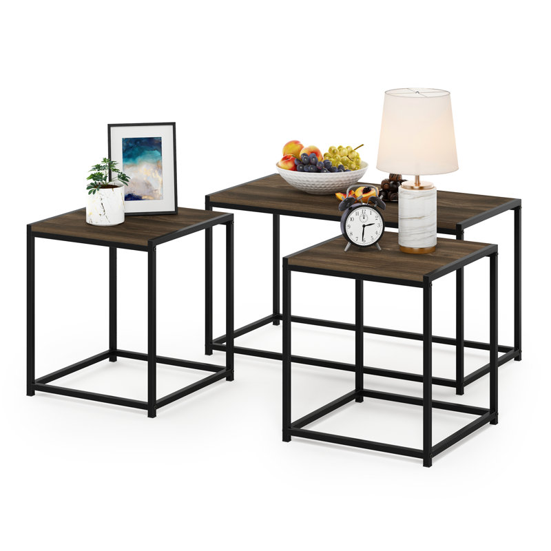 3 - Piece Living Room Table Set, Columbia Walnut